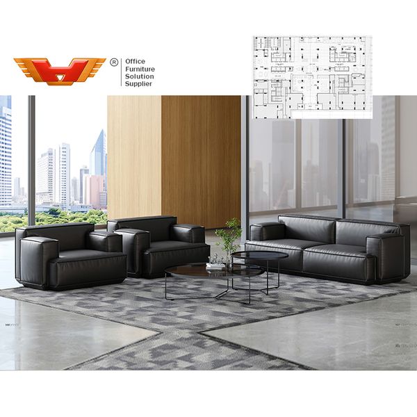 Office Vacuum Packing Modern  Multi-person Seats Couches Luxury Living Room Compressed Sofa Set Furniture