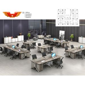 Manufacturer Design Cubicle Partition Office Work Station Desk Partition Workstations Desk Modern Office Furniture