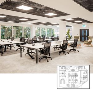 Modern Office Furniture Solution Workspace Computer Workstation Office Table Desk
