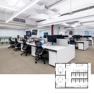 Office Furniture Solution Design Scheme Computer Desk Mesh Ergonomic Office Chair