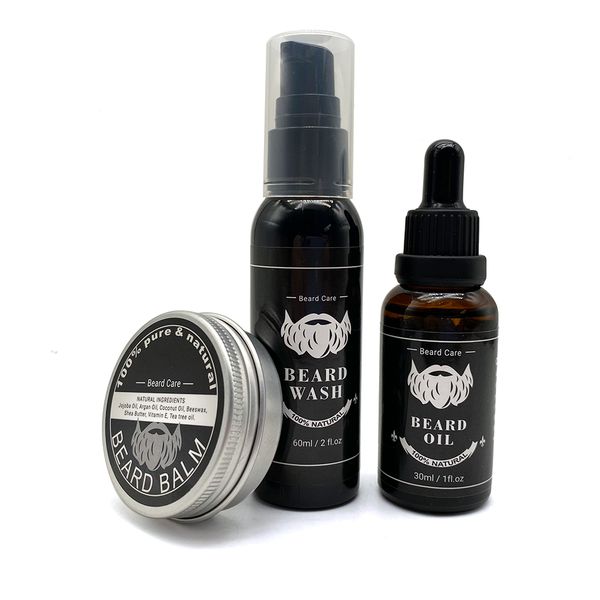 OEM/ODM Private Label Organic Natural Vegan Beard Oil and Hair Growth Oil with Argan & Jojoba Ingredients Customizable