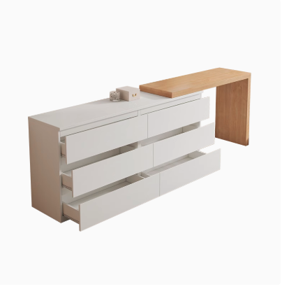 6 Drawer Dresser for Bedroom Storage Tower Closet Organizer Vertical Chest Sturdy Wooden Frame Dresser Wooden Top