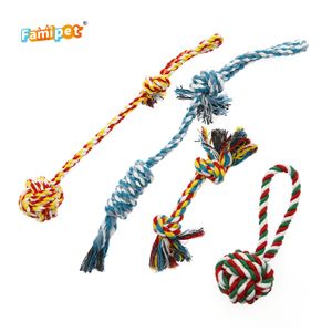 Famipet Wholesale High Quality Cotton Rope Dog Toy Set Pet Toys for Dog