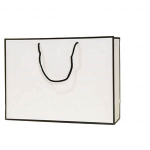 Wholesale Luxury Paper Bags Custom Clothing Shopping Designs Luxury Handle for Wedding Jewelry Cosmetics Shoes Logo Included