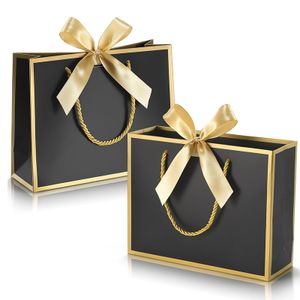 Wholesale Luxury Gift Paper Shopping Bags Customized Print for Clothing Small Business Use for Craft Packaging Your Own Logo