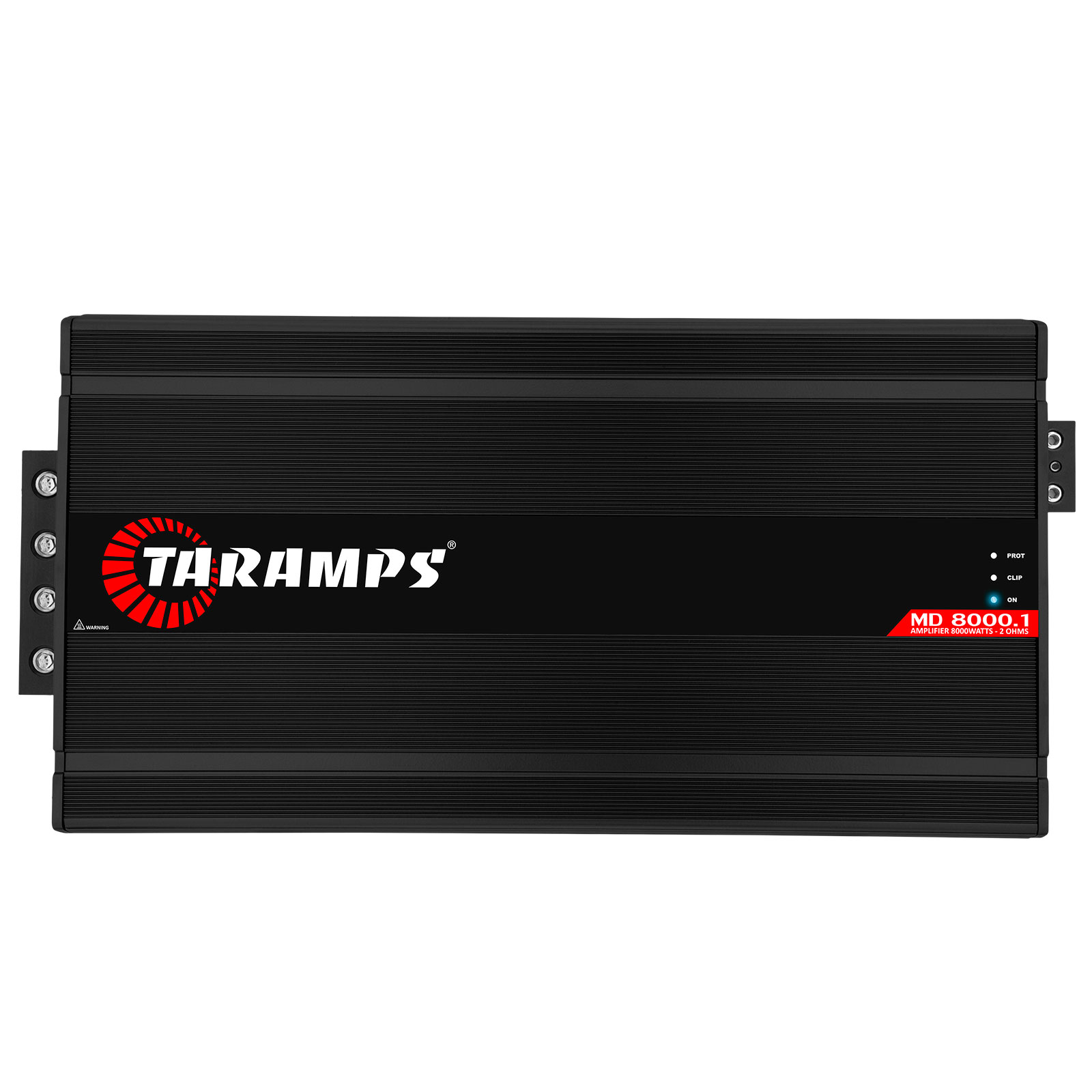 Taramps MD 8000.1 BLACK Digital Amplifier 1 or 2 Ohms 8000 Watts RMS Car Audio Monoblock Great for Car Audio Subwoofer Sound