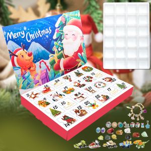 Christmas Countdown Box 24 Calendar Days Advent Gift Mystic Blind Box Countdown 2025 Christmas Surprise Box
