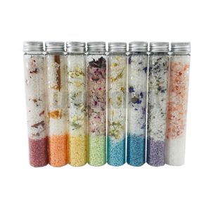 Himalayan Organic Pink Salt Bath and Body Salts Organic Body Products with Floral Infusion