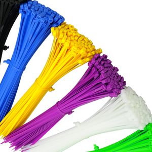 IGOTO Manufacturer Branded White 7.6 X 380Mm Zip Tie UV Resistant Cable Ties