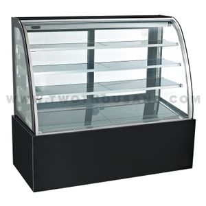 TT-MD124B R134A Curved Glass Bakery Showcase Refrigerator Price