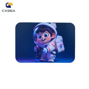 Custom logo Large Computer Laptop Polyester Fabric Sublimation Printing Black Rubber Base Gaming Mouse Pad Table Mat