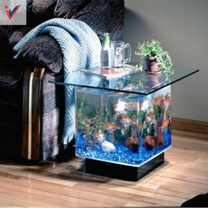 Custom Shaped 60mm 70mm Solid Lucite Acrylic Aquariums Super Thick Eco-Friendly Plastic for Exhibitions