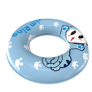 Factory Wholesale Price Custom/Stock Beach Party Ring PVC Pool Float Tube Water Ring Toys Doughnut Shark Mermaid Swim Ring