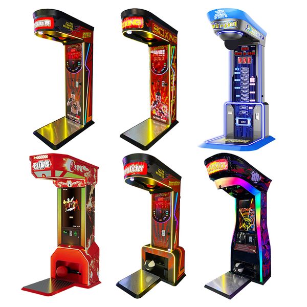Neofuns Sport Boxer Coin Operated Interactive Redemption Arcade Ultimate Big Punch Boxing Game Machine