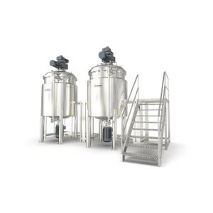 Body Lotion and Shampoo Mixing Machine Circulating Type Vacuum Emulsifying Mixer