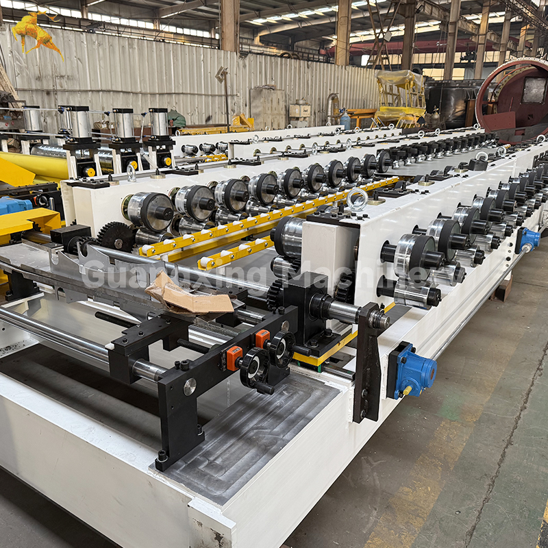 Manufacturer Source Glazed Tile Forming Machine Purlin Machine Roll Former for Roof Sheet Building Motor Core for Tile Making