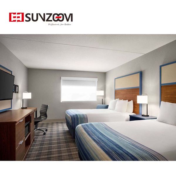 Modular Vintage Set Full Bedroom Furniture Set with Queen Size Bed