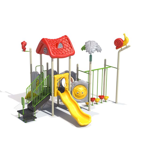 Factory Supply Wholesale Commercial Customized Kids Outdoor Playground Plastic Slides