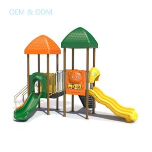 New Product Kids Park Playground Set Plastic Slide for Kindergarten Children Outdoor Playground