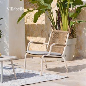 Villabella Outdoor Sofa Set Rattan Garden Furniture Patio Lounge Set All Weather PE Wicker Aluminum Outdoor Furniture Set