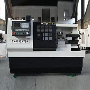 Medium Duty CNC Lathe Machine with Fanuc Control System Easy Operate Horizontal Universal Conventional Flat Bed Flat Bed Design