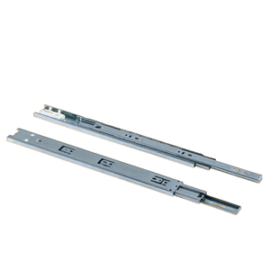 Neson 45mm Self-Closing Full-Extension Ball Bearing Drawer Slide Channel for Living Room Workshop Cabinet Drawers