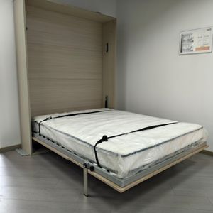 Modern 1.2m Murphy Wall Bed Multi-Function Iron Furniture for Bedroom Living Room Hotel Apartment or Villa Latest Style