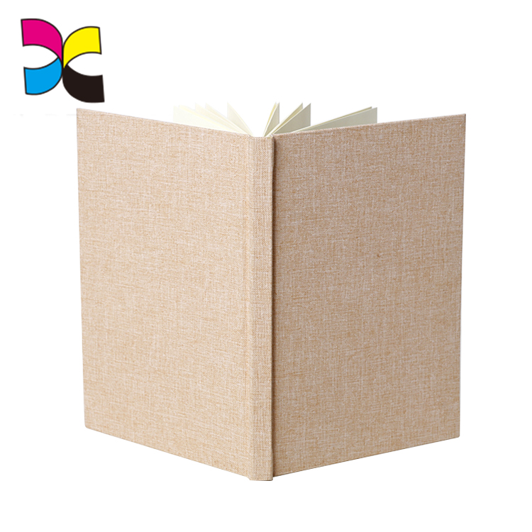 Inner Pages Black and White Printing A5 Size Custom Design Cloth Journal to Personalize