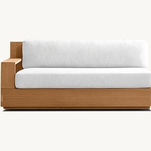 Modern New Coming High Class Sectional Furniture Modular U-Shape  Waterproof  Fabric Outdoor Garden Chaise