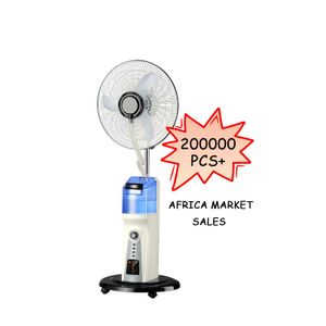 16 Inch Home Appliances Water air Cooling Rechargeable Mist AC DC Fan with Remote