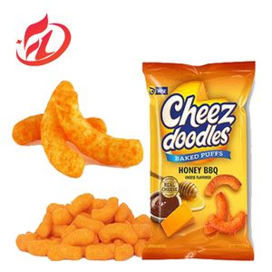 High Capacity Corn Puff Snacks Making Extruder Machine Corn Sticks Puffs Snack Machinery Production Line