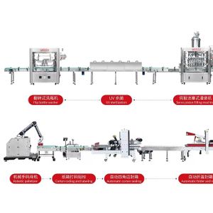 Turnkey MSG Filling Machine Line: Washing-Filling-Sealing-Labeling Automation with Energy-Saving Design for Condiment Factories