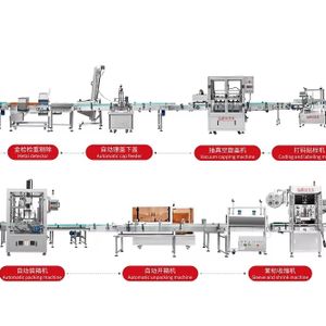 Custom Food-Grade Seasoning Packaging Line: Sanitary Sterilization, Intelligent Palletizing, PLC Control (ISO/CE Certified)