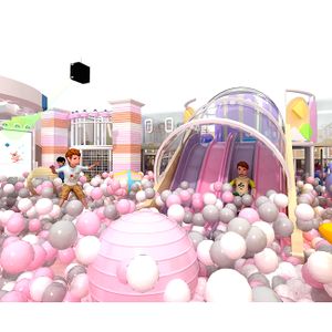 Large Children Naughty Castle Indoor Playground Design and High-end Playground Equipment Slides Supplier