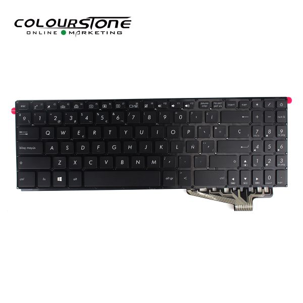 Wholesale  Spanish (SP) Backlit Keyboard for ASUS X570U / X570UD / X570Z / X570ZD  Bulk Laptop Replacement Parts