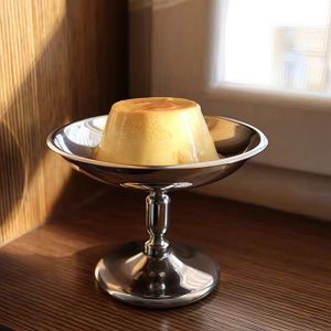 Hot Sale Stainless Steel Ice Cream Cup Goblet Short Feet Ice Cream Cup Bar KTV Goblet Snack Cup