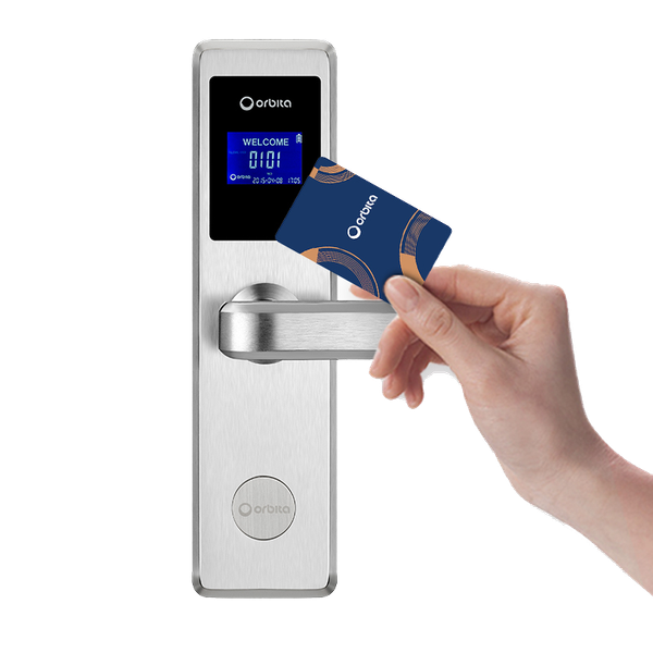 Orbita Hot Sale Security RFID Card Hotel Room Smart Door Lock Card Lock for Integrate Software