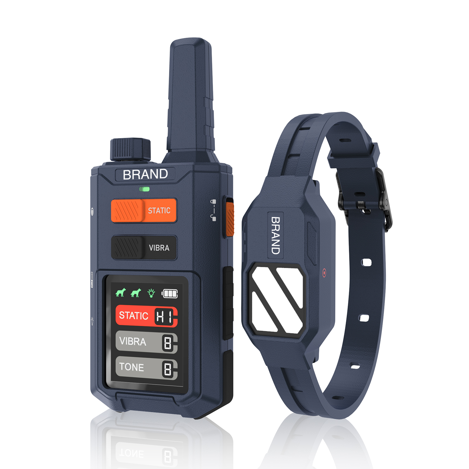 PATPET 4000Ft Ipx7 Dog Training Shock Collar With Remote for Dogs E Collar Smart Dogs Trainer 3 Training Modes Rechargeable
