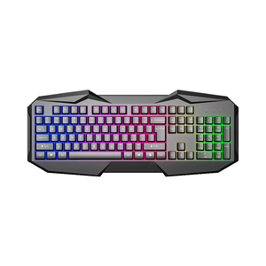 104-Key Wired USB RGB LED Backlit Computer Gaming Keyboard with Luminescence Keyboard Mouse Combos