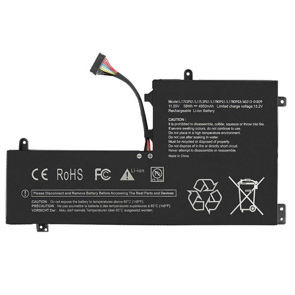 L17C3PG1 Battery for Lenovo Legion Y7000P 2019  Y530-15I  Y740 | Replaces L17M3PG3  L17L3PG1  L17C3PG1  15.4V 68Wh OEM