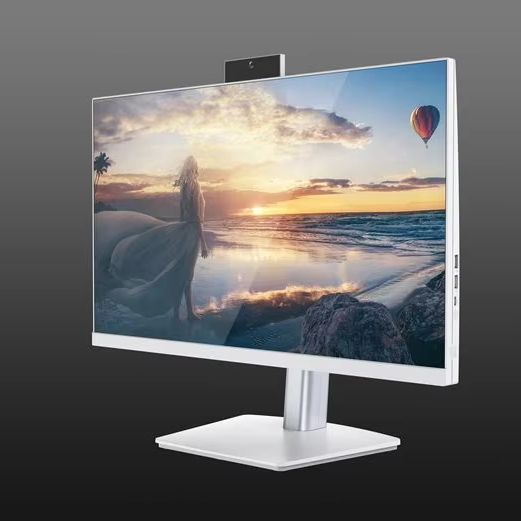 Hailan 23.8 Inch Liquid Crystal Display 1080 IPS Monitor with Camera