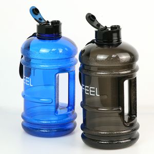 Trending Products 2025 Half Gallon Sport Water Bottle with Handle BPA Free Reusable Plastic Water Jug