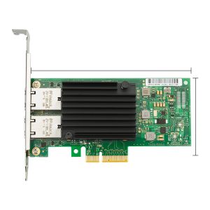 Intel X550 T2 10G Dual RJ45 Port PCI Express 4x Copper Ethernet Converged Network Adapter X550T2 10000Mbps for Server PC