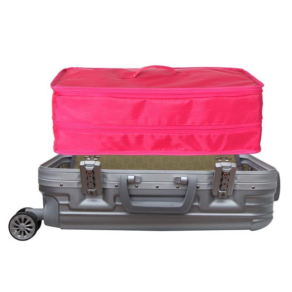 OEM Organizer Bag Accept Compression Packing Home Storage Bag for Travel Expandable Packing Bag of 6 with Double Zipper