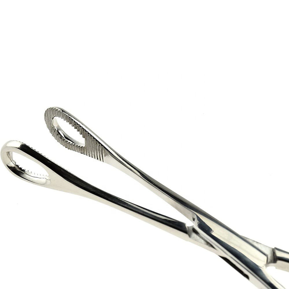 Ce ISO MDR Certified Surgical Instruments Best Price Foerster Manual Straight Curved Stainless Steel Sponge Forceps