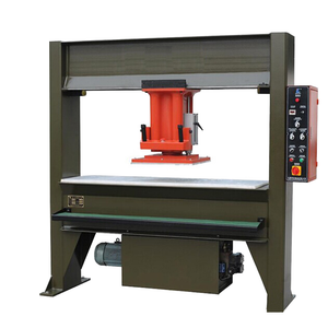 Shoe Stock Slipper Sole Cutter Machine Travelling Head Hydraulic Shoe Leather Cutting Machine