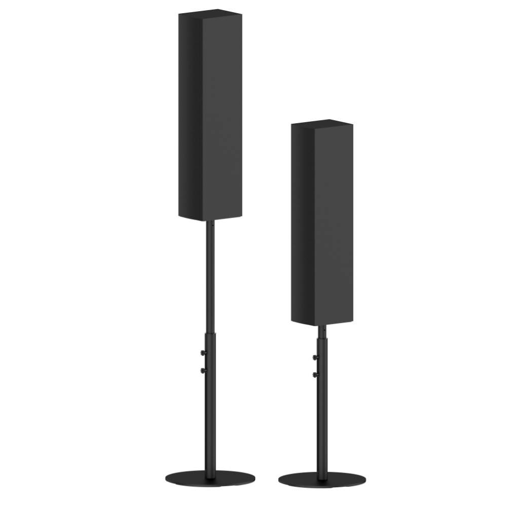 Height Adjustable Speaker Floor Stand Bracket Speaker Mount Universal