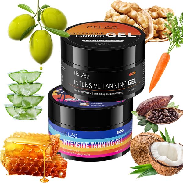 Tanning Cream Private Label Fast Bronzing Butter Premium Tanning Accelerator Sunbed Cream Tanning Cream With Carrot Oil