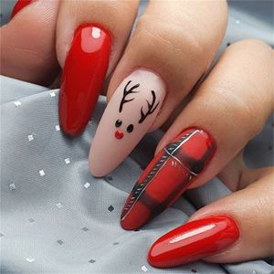 Black French Nails Private Label False Nails Wholesale Colorful Full Glue on Press on Nails