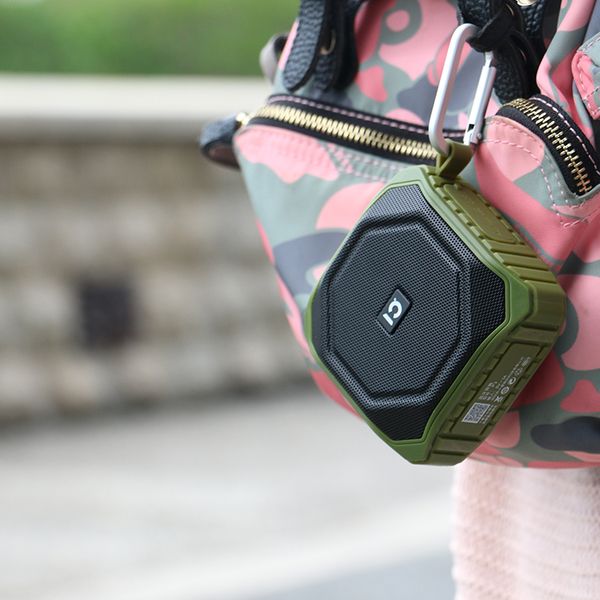 High Quality Portable 3 Inch Mini Deep Bass Sound Active Wireless IPX-5 Waterproof Bluetooth Speakers for Outdoor Travel